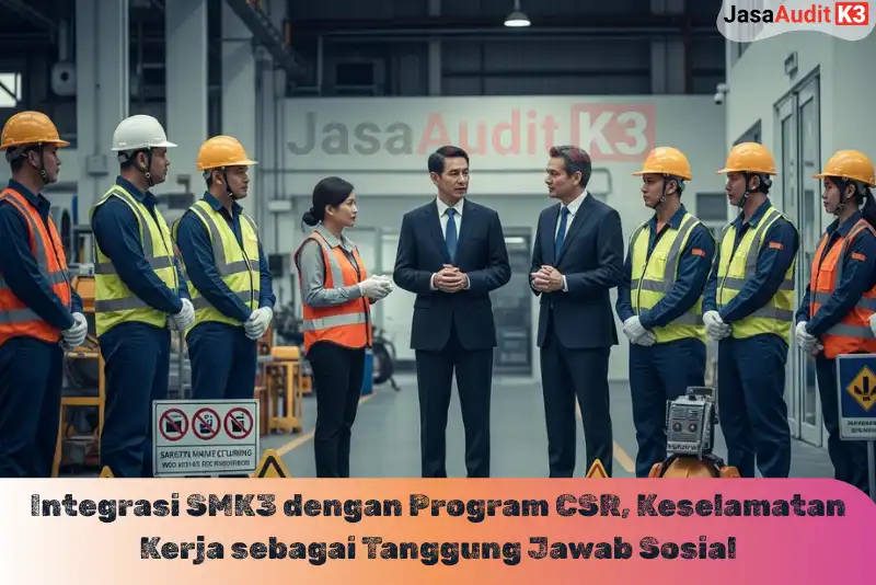 Integrasi SMK3 dengan Program CSR, Keselamatan Kerja sebagai Tanggung Jawab Sosial