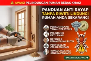 panduan anti rayap tanpa riwet
