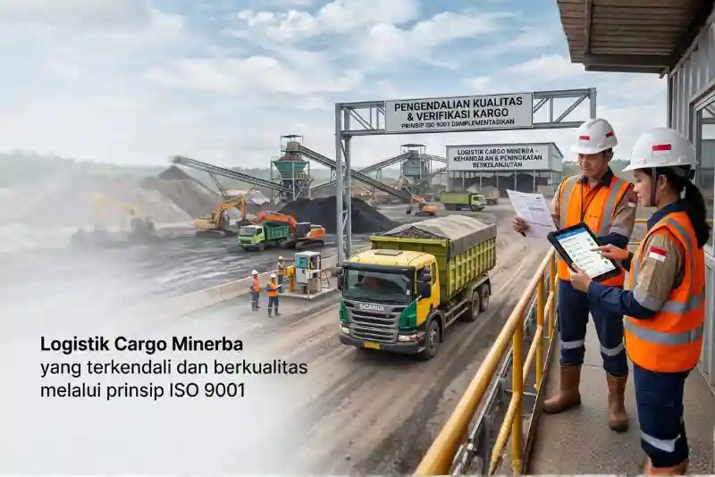 Logistik Cargo Minerba Indonesia, Bagaimana ISO 9001 Meningkatkan Kualitas dan Keandalan Pengiriman